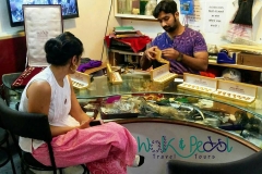 Heritage Walk - Interacting with Jewellers